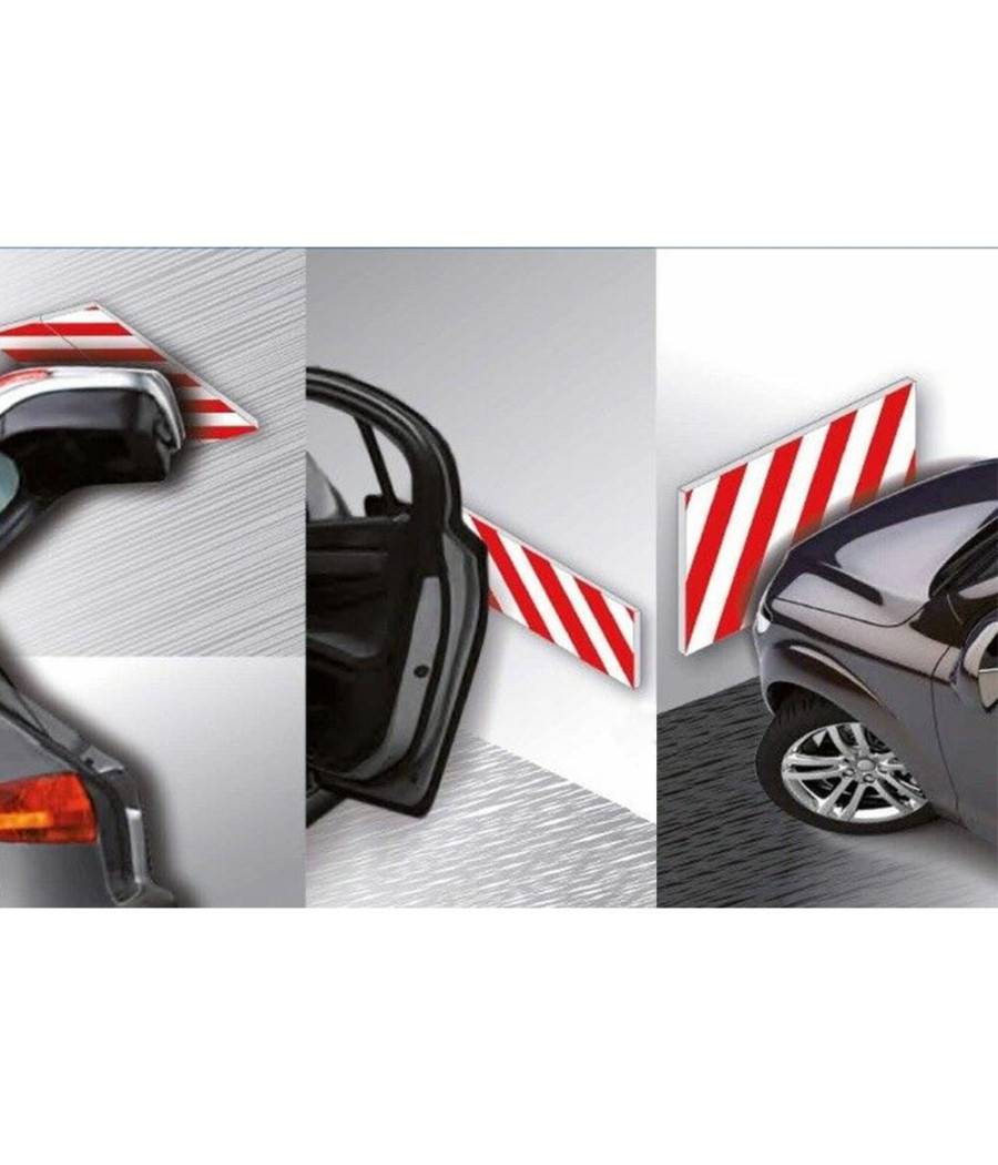 Set 2 Pannelli Adesivi Antiurto Per Garage Box Protezione Paraurti Auto 14x100cm --1