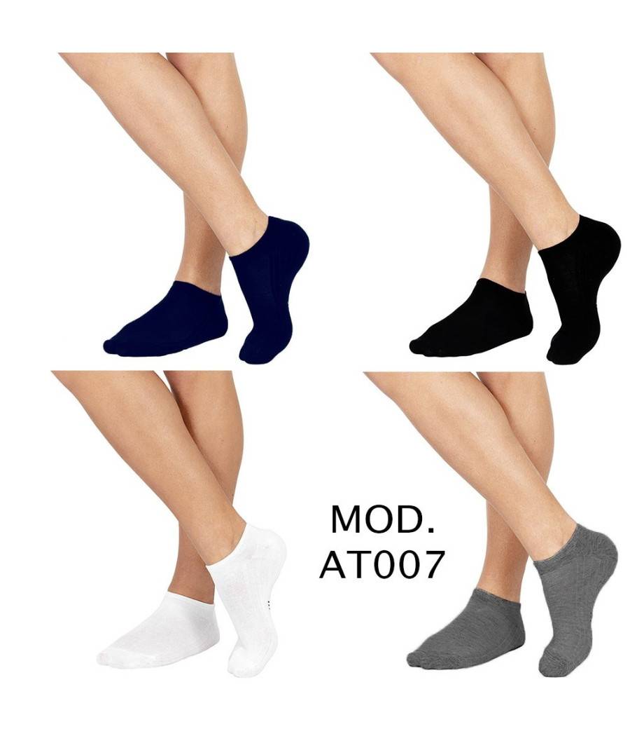 12 Paia Di Calzini Uomo Collo Basso Comodi In 4 Colorazioni Dal 40 Al 46 At007 --0