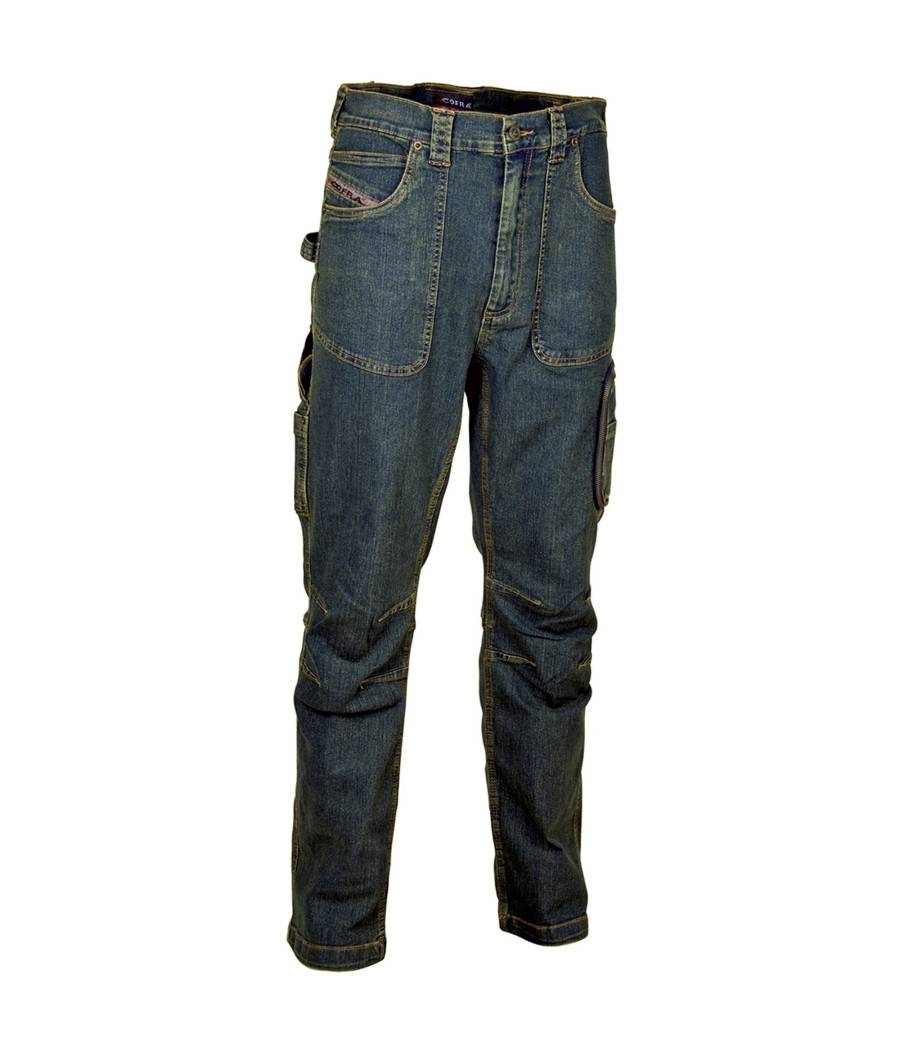 Jeans Barcelona Cofra Pantalone Da Lavoro Elasticizzato Antinfortunistica - 52-0