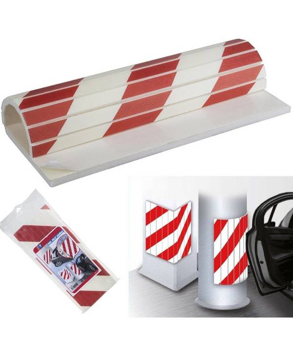 Pannello Adesivi Antiurto Per Garage Box Modulabile Paraurti Auto 32 X 40 Cm -