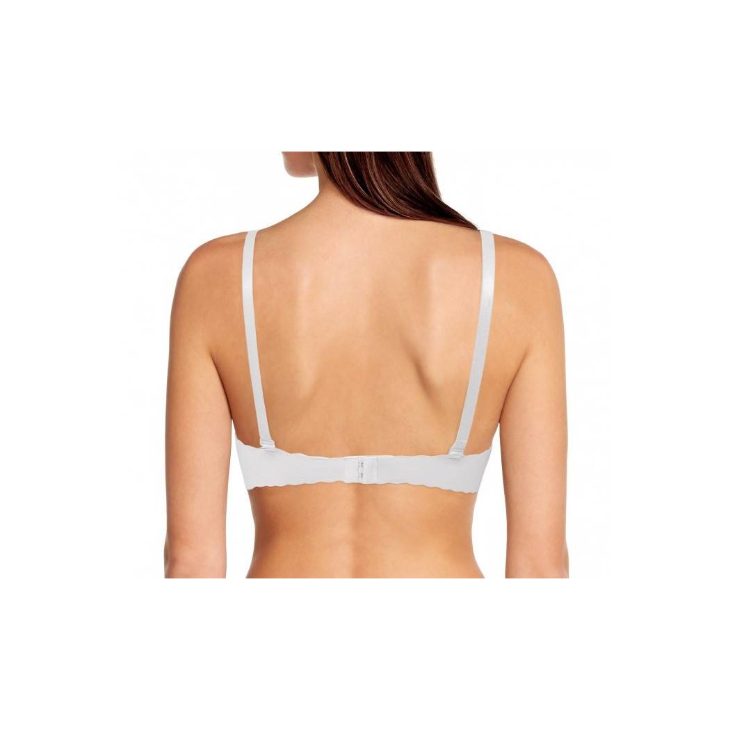Reggiseno Antemide In Microfibra B45 Coppe Dalla A Alla E Bretelle Rimovibili - Bianco E 5a-1