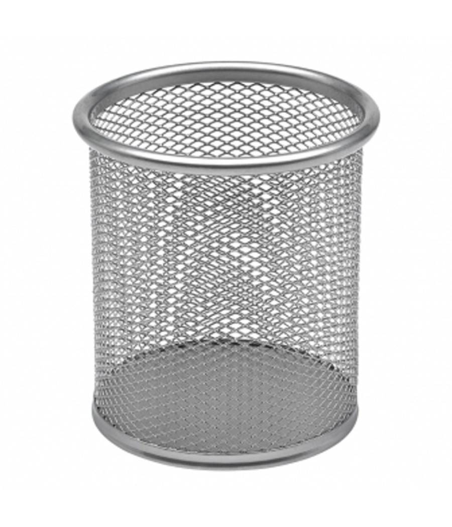 Portapenne Tondo Da Scrivania Metallo Rete 8.5x10 Porta Penne Ufficio Scrivania --0