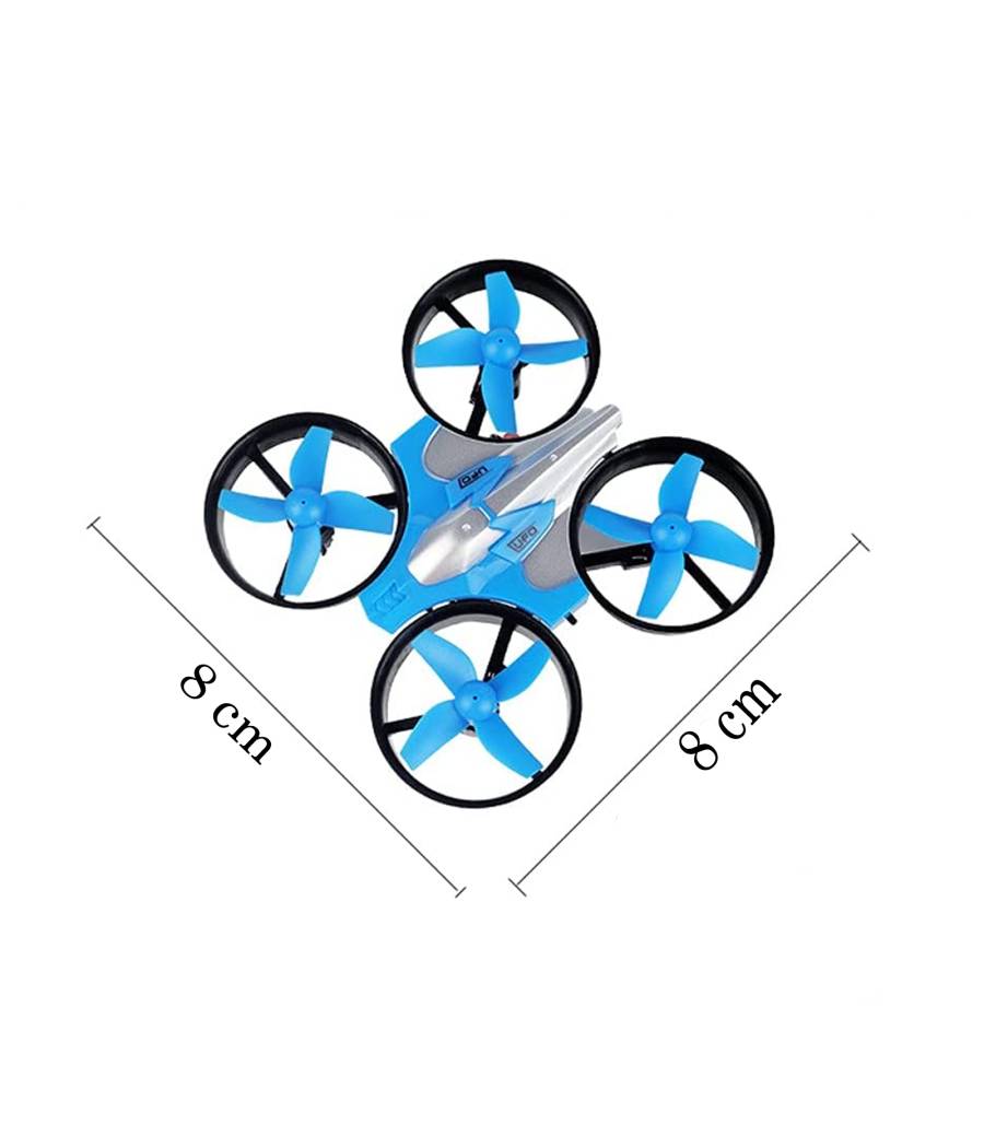 Mini Drone Quadricottero Telecomandato Con Dita Mano Luci Led Rgb Gioco Bambini --4