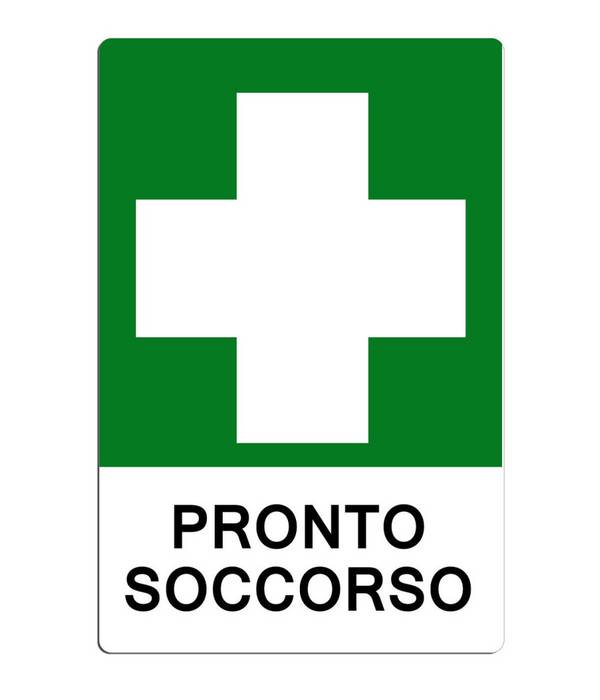 Cartello Cassetta Pronto Soccorso Segnaletica Direzionale Sicurezza Avvertimento -