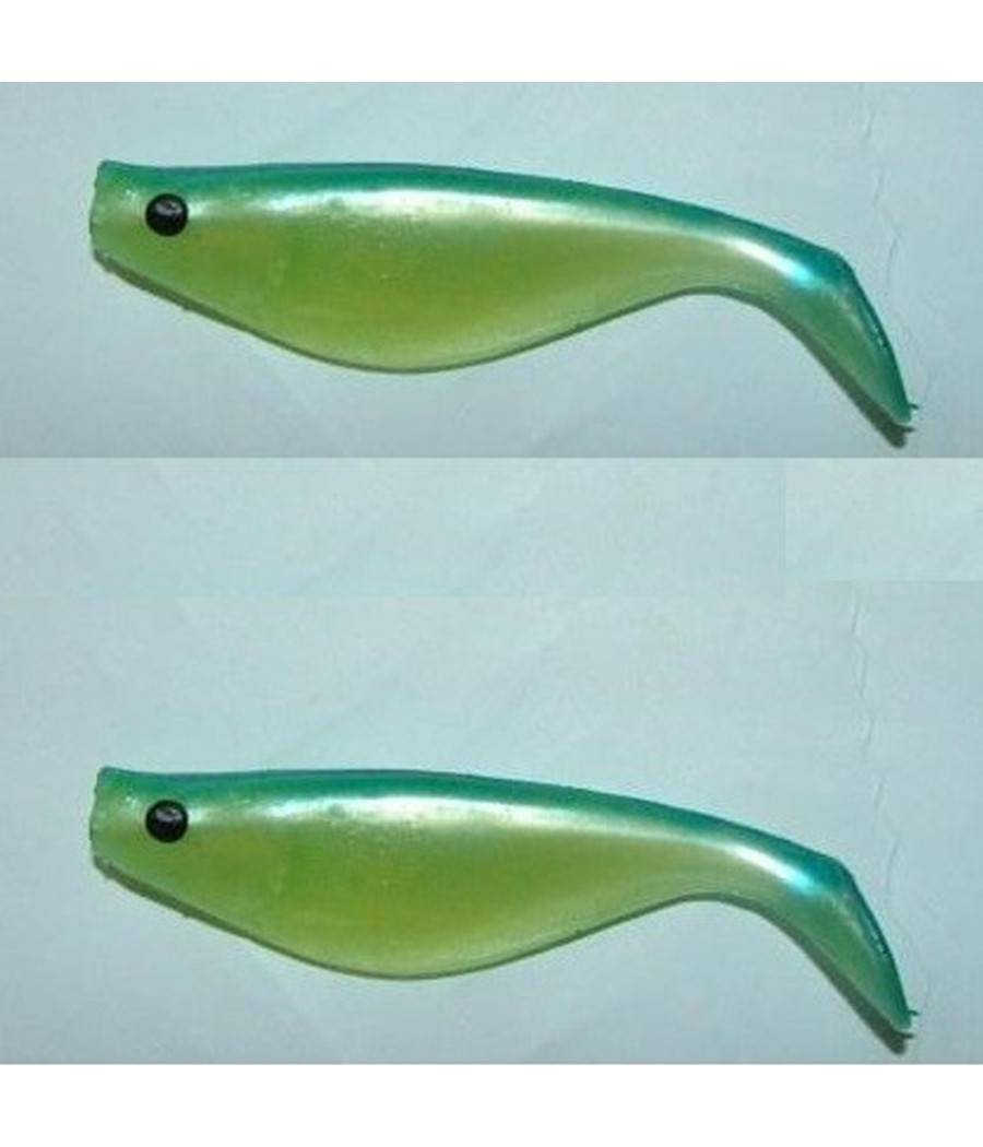 Set Di 2 Esche Artificiali Pesciolino Finto Per Pesca Pesce Spigola Orata Sarago --0