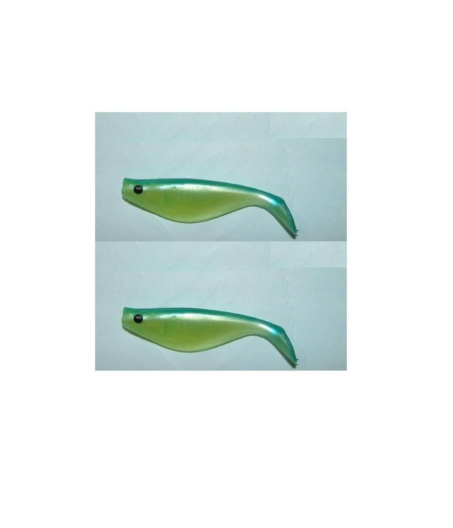 Set Di 2 Esche Artificiali Pesciolino Finto Per Pesca Pesce Spigola Orata Sarago --1