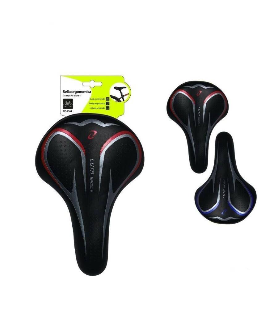 Sella Sellino Bici Morbida In Memory Foam Gel Sportiva Ergonomica Bmx Xc-2564 --0