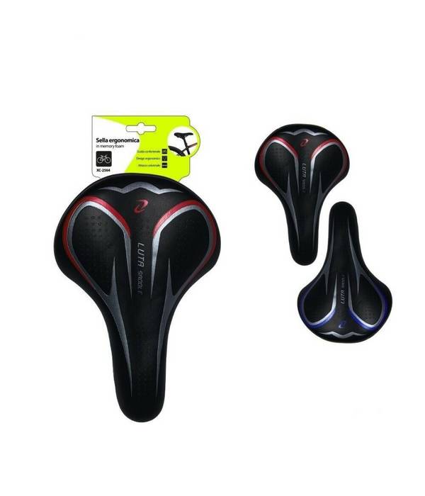 Sella Sellino Bici Morbida In Memory Foam Gel Sportiva Ergonomica Bmx Xc-2564 -
