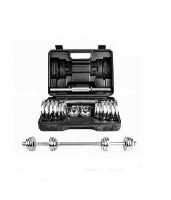 Set Maniglie Manubri Dumbbell Bilanciere 30kg Regolabile Body Building Palestra -