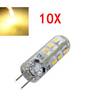 Lampadine A Led Lampade Attacco G4 Smd 3014 Dc 12v Super Luminose Per Lampadari - -Bianco Caldo-3 Watt