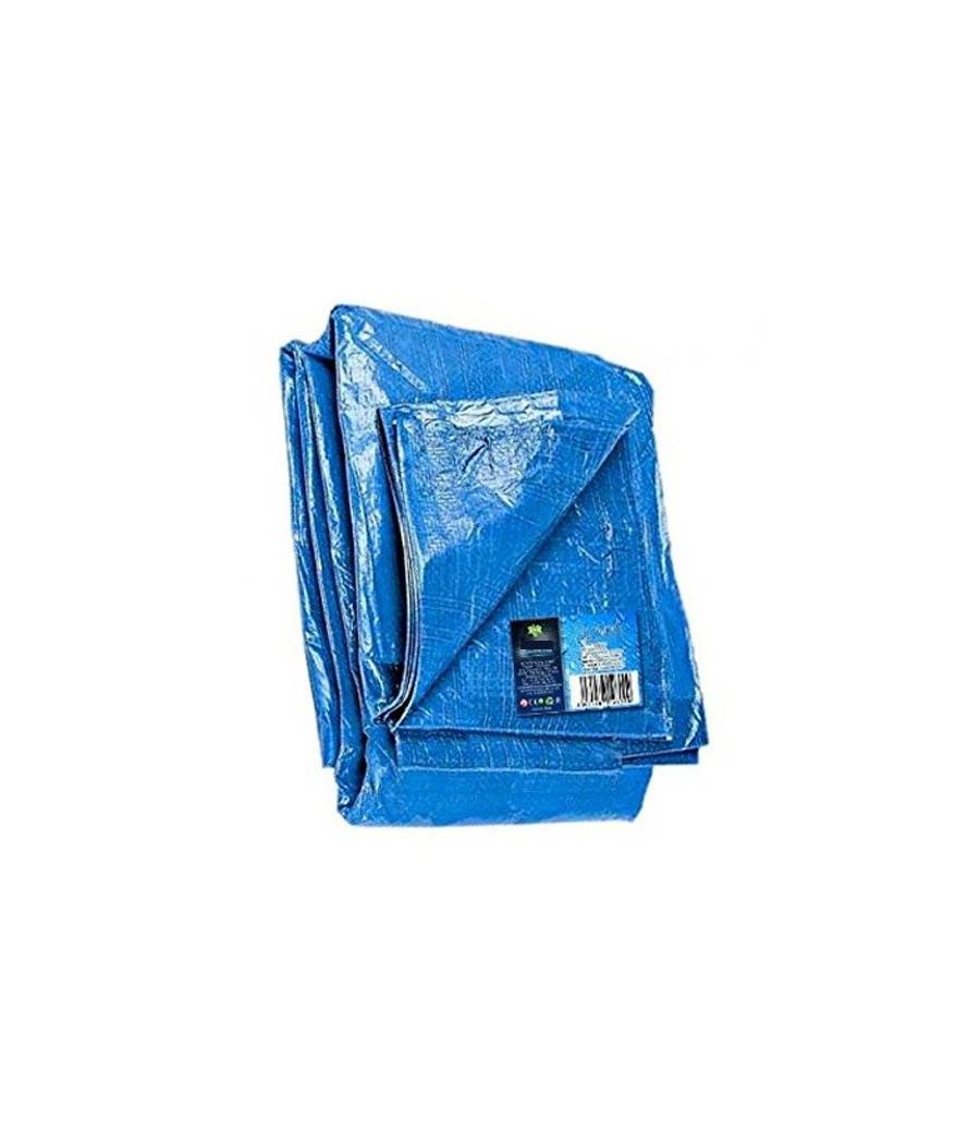 Telo Copri Auto Moto Copritutto 5x6mt In Polietilene Colore Blu Impermeabile --1