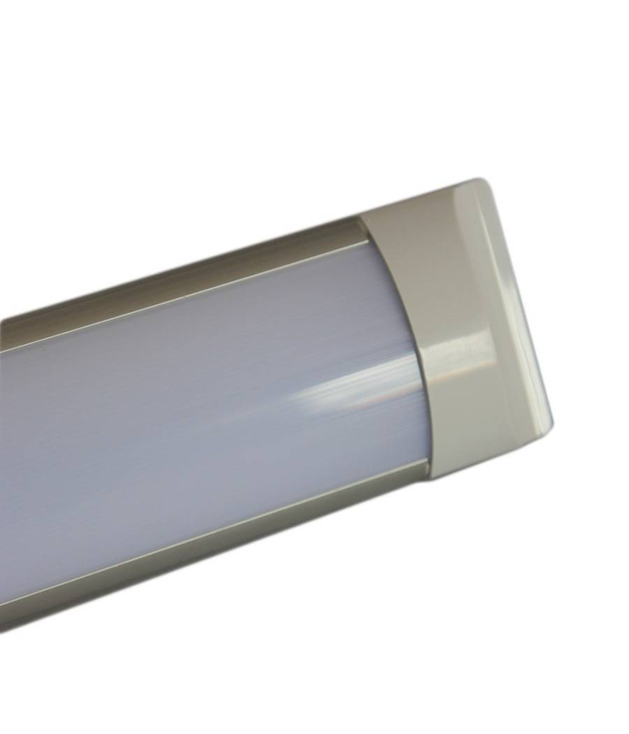 Plafoniera Applique A Led Slim Smd Soffitto Lampada Profilo Spessore 27mm Luce - -Bianco Caldo 150 cm --1