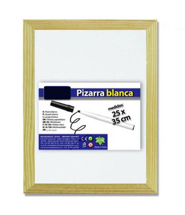 Lavagna Bianca Dimensioni 25 X 35 Cm Lavagnetta Ideale Per Casa Ufficio Scuola -