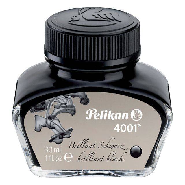 Pelikan Tinte 4001 im Glas, brillant-schwarz, Inhalt: 30 ml (301051) (301051)-2