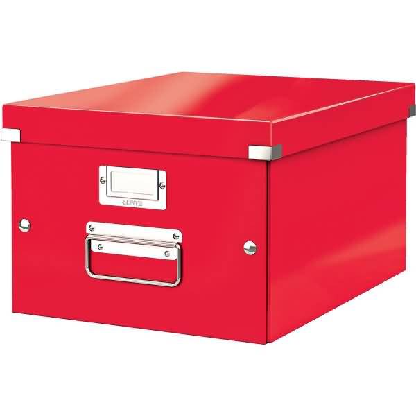 Casella di archiviazione Leitz Fare clic e archiviare 16,7 L - 28,1 x 36,9 x 20,0 cm di rosso-0