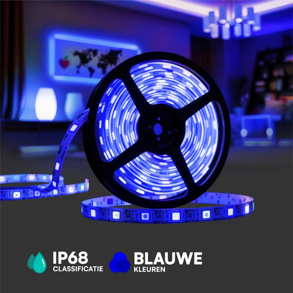 V-TAC Modulo LED SMD2835 1,44W 12V 4 LED Blu IP68