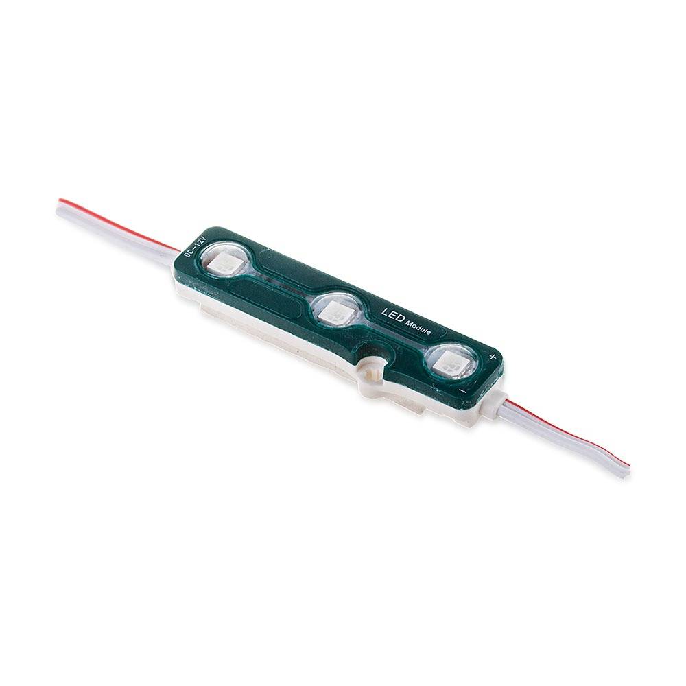 V-TAC Modulo LED SMD5050 0,72W 12V 3 LED Blu IP67-2