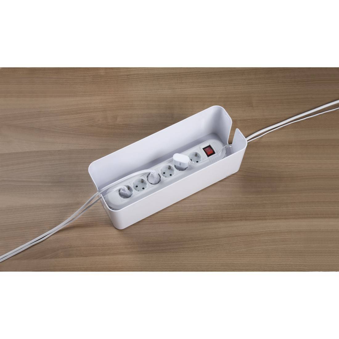 Hama Maxi Universale Scatola portacavi Bianco 1 pz-3