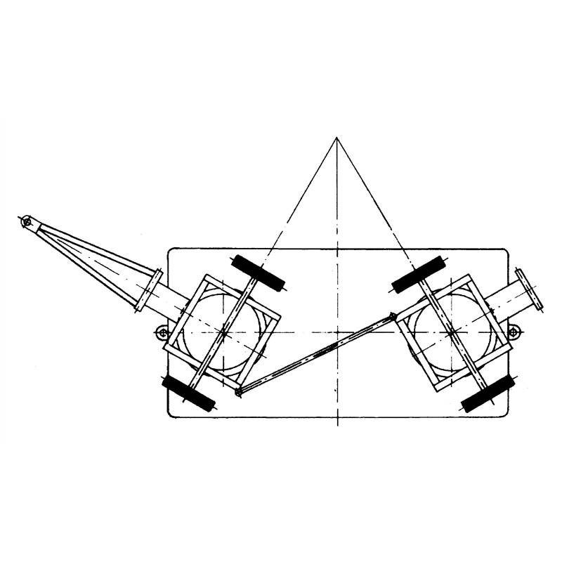 Portacasse, Portafusti e Fustini con Scaricafacile, 2 Ruote Antiforatura ART009S-02-2