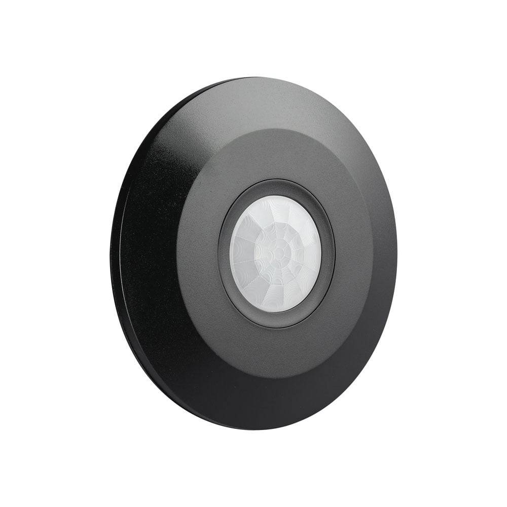 V-TAC Sensore Movimento Infrarossi 360° a Plafone Nero (Max 1000W) IP20-0