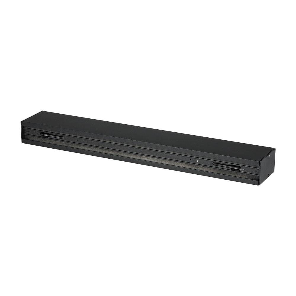 V-TAC Binario Faretti Magnetici a Superficie/Sospensione/Incasso 100cm Nero-1