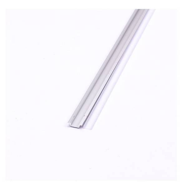 V-TAC Profilo Lineare Incasso Strip LED L:12.4mm Silver/Copertura Opaca 2000x24.7x7mm