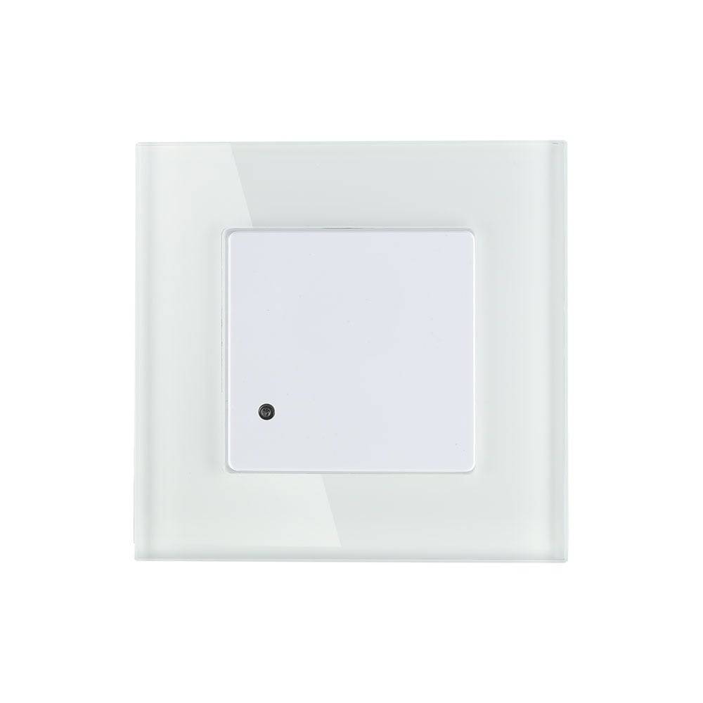 V-TAC Sensore a Microonde con Rilevamento 180°, 300W LED, Regolazioni Tempo e Sensibilità, Colore Bianco IP20-0