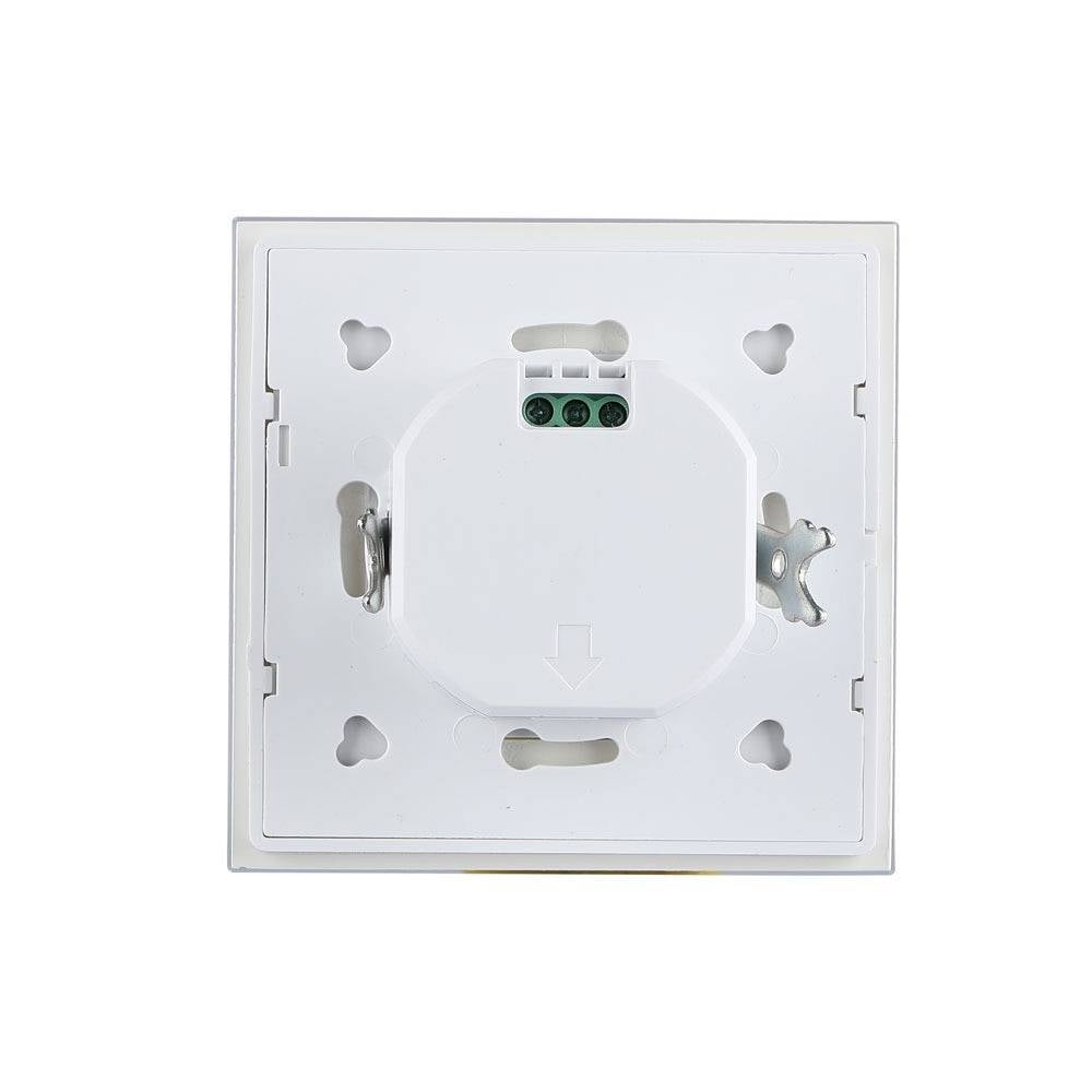 V-TAC Sensore a Microonde con Rilevamento 180°, 300W LED, Regolazioni Tempo e Sensibilità, Colore Bianco IP20-3