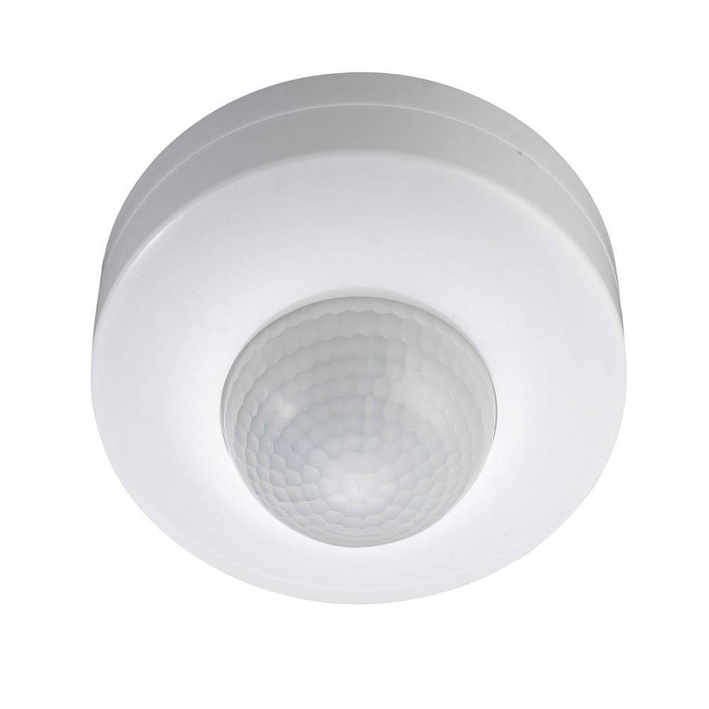 V-TAC Sensore Movimento Infrarossi 360° a Plafone, Funzionalità ON/OFF Bianco IP20-0