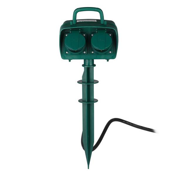 V-TAC Multipresa Giardino 3m 4x Prese 16A (Schuko) Spina 16A IP44