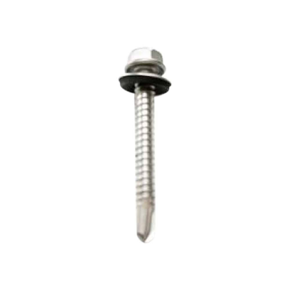 V-TAC Viti M6 50mm con Guarnizione per Fissaggio Pannelli (30 Pezzi)-1