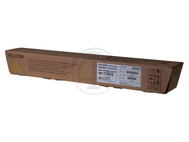 Ricoh - Gelb - Original - Tonerpatrone - für Nashuatec MP C4502, MP C5502, NRG MP C4502, MP C5502, Rex Rotary MP C4502,-0