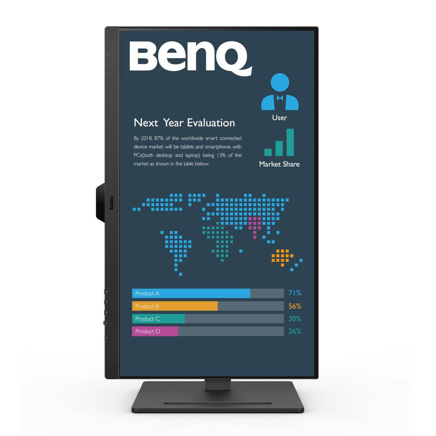 GW2790QT Business Monitor-WQHD, HDMI-, USB-C-Kabel-2