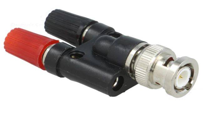 Adattatore BNC/boccole 4mm Mueller Electric BU-P1296-2
