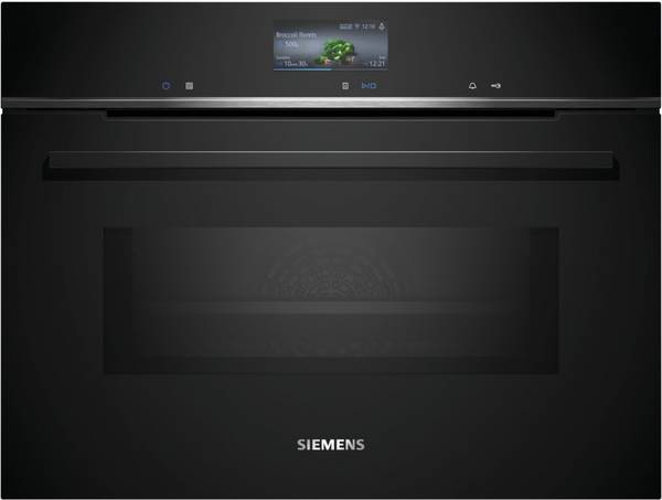 Siemens iQ700 CM724G1B1 forno 45 L Nero