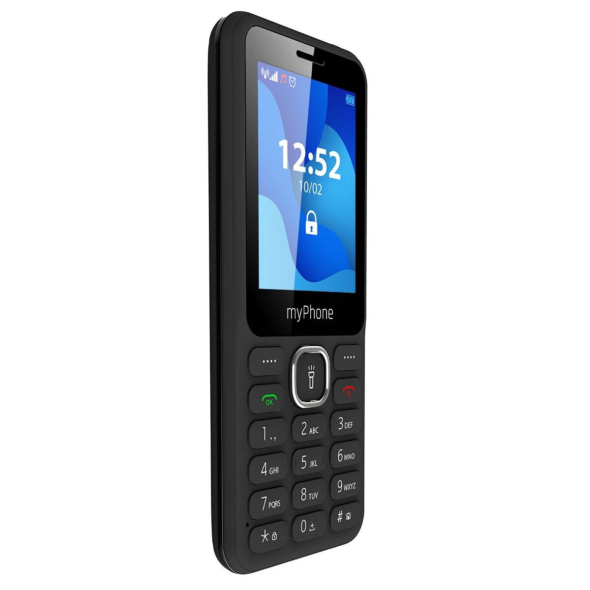 cellulare myPhone 6320 display 2.4, 1000 mAh, doppia SIM, fotocamera da 0,3 Mpx, 2G nero-1