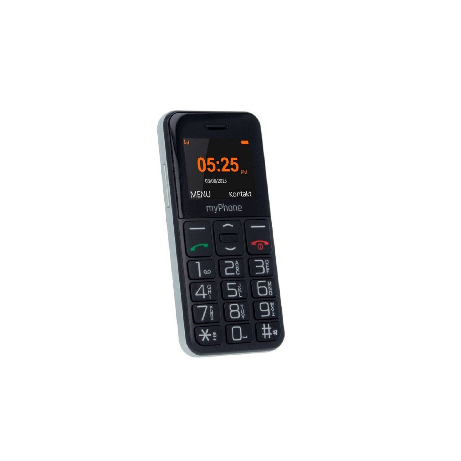 Cellulare myPhone Halo Easy display 1.77, 1000 mAh, fotocamera 0.3 Mpx, 2G nero-0