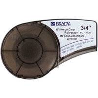 Brady M21-750-430-WT-CL Polyester tape for M211 M210-0