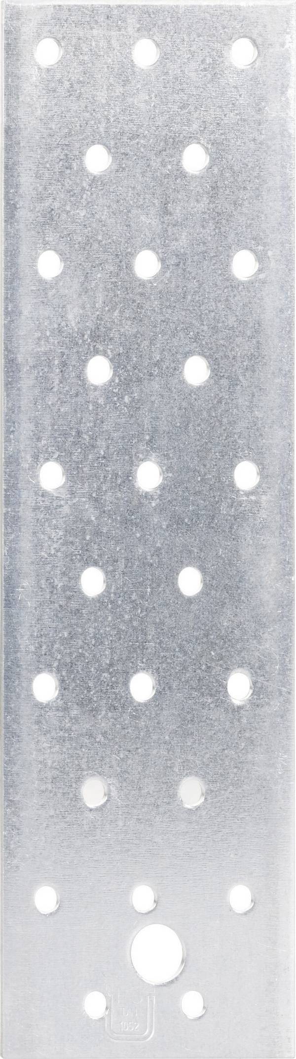 TOOLCRAFT  Piastra forata 200 mm Acciaio  890718 1 pz. (L x L x A) 200 x 38 x 2 mm