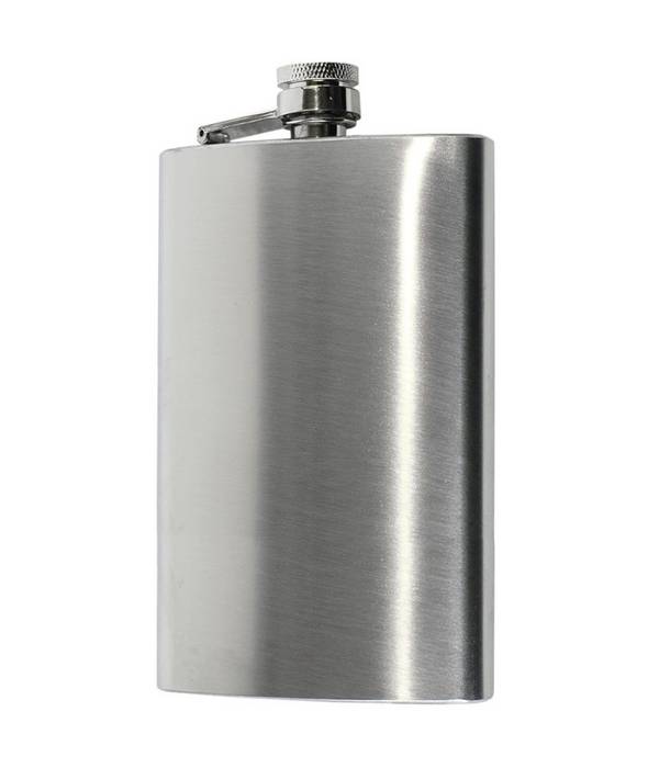 Fiaschetta Bottiglietta In Acciaio Inox Da 177 Ml 6 Once Tascabile Ergonomico -