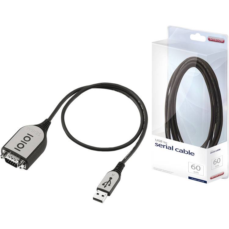 Sitecom CN-104 USB to Serial Cable - 0,6m-3