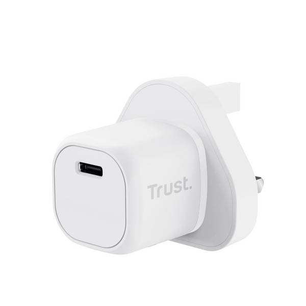 Trust Maxo Universale Bianco AC Interno (Ultra-small 20W USB-C PD Charger)