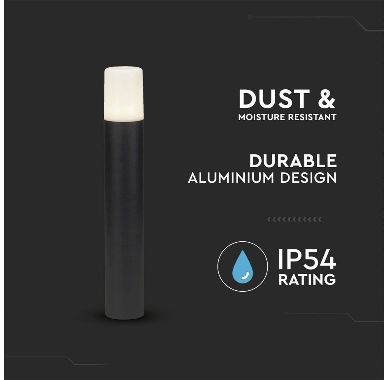 Immagine simbolo per V-TAC 7567 VT-7617 Lampada da terra per esterni LED (monocolore) GU10 Nero