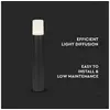 Immagine simbolo per V-TAC 7567 VT-7617 Lampada da terra per esterni LED (monocolore) GU10 Nero