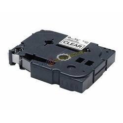 NASTRO CASSETTA TAPE COMPATIBILE BROTHER TZ-541 18mm - 8 metri - NERO SU BLU-0