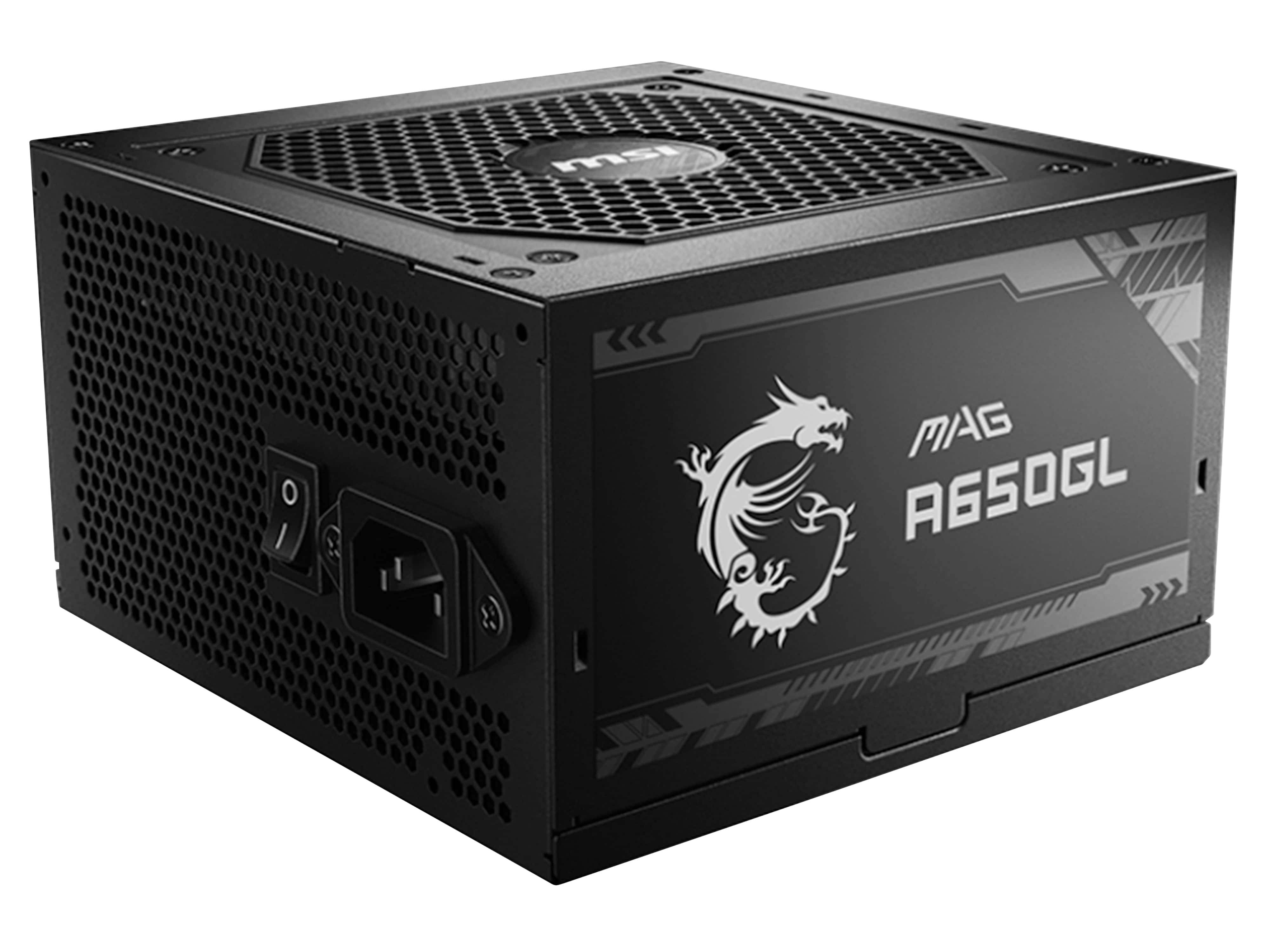 Immagine simbolo per Msi mag a650gl alimentatore per computer 650 w 20+4 pin atx atx nero