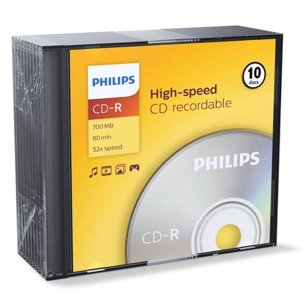 Philips CR7D5NS10/00  700 MB 1 pz. Slim case