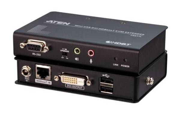 Aten Mini USB DVI HDBaseT KVM Extender