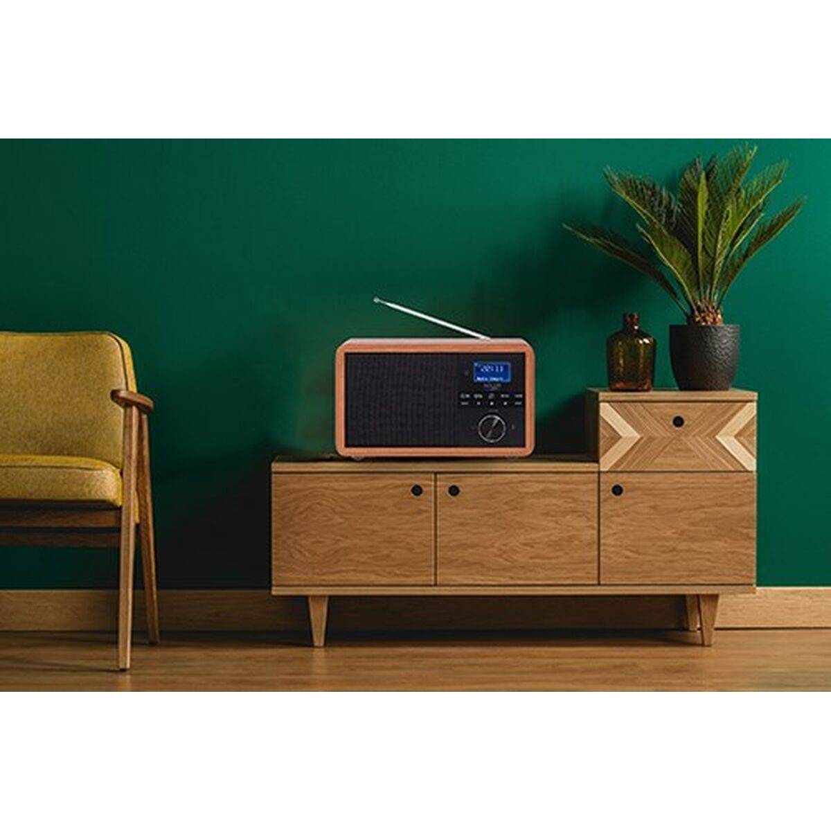 Radio Adler AD 1184 Nero Legno-3