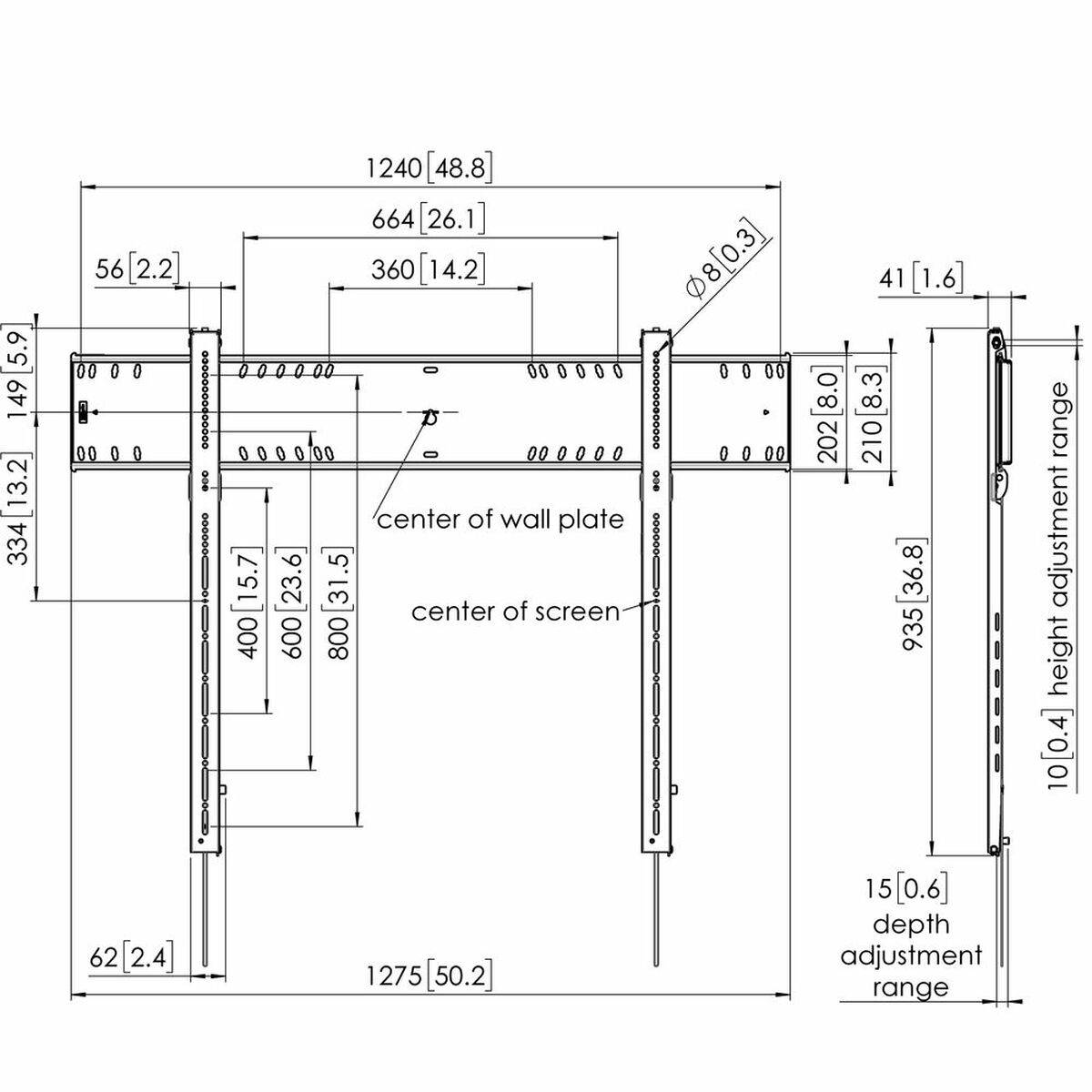 Supporto TV Vogel's 7369000-1